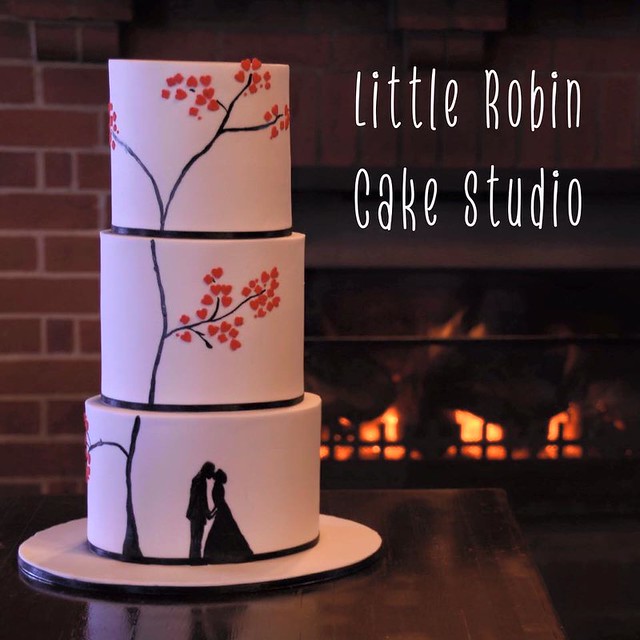 Wedding Cake by Little Robin Cake Studio