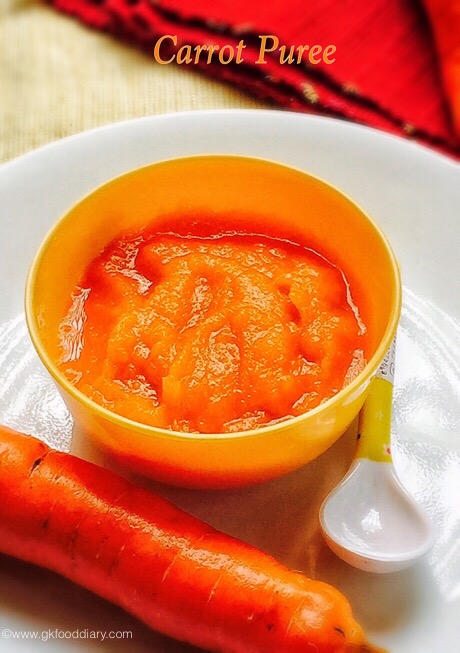 Carrot puree for babies2