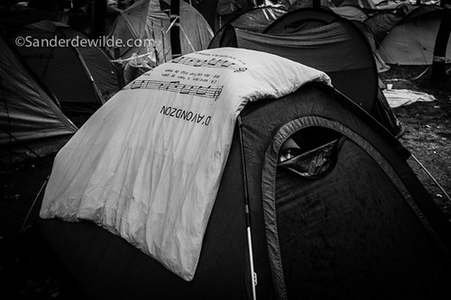 refugee camp Brussels