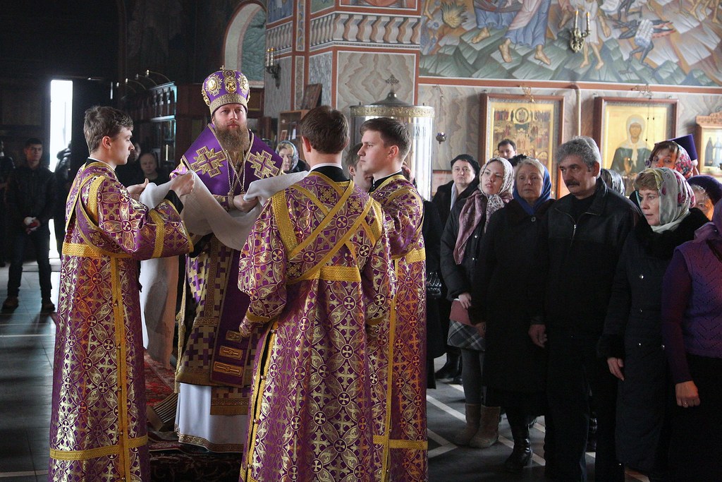 Епископ Воскресенский Савва посетил храм Архангела Михаила в с. Летово в день памяти местночтимого новомученика