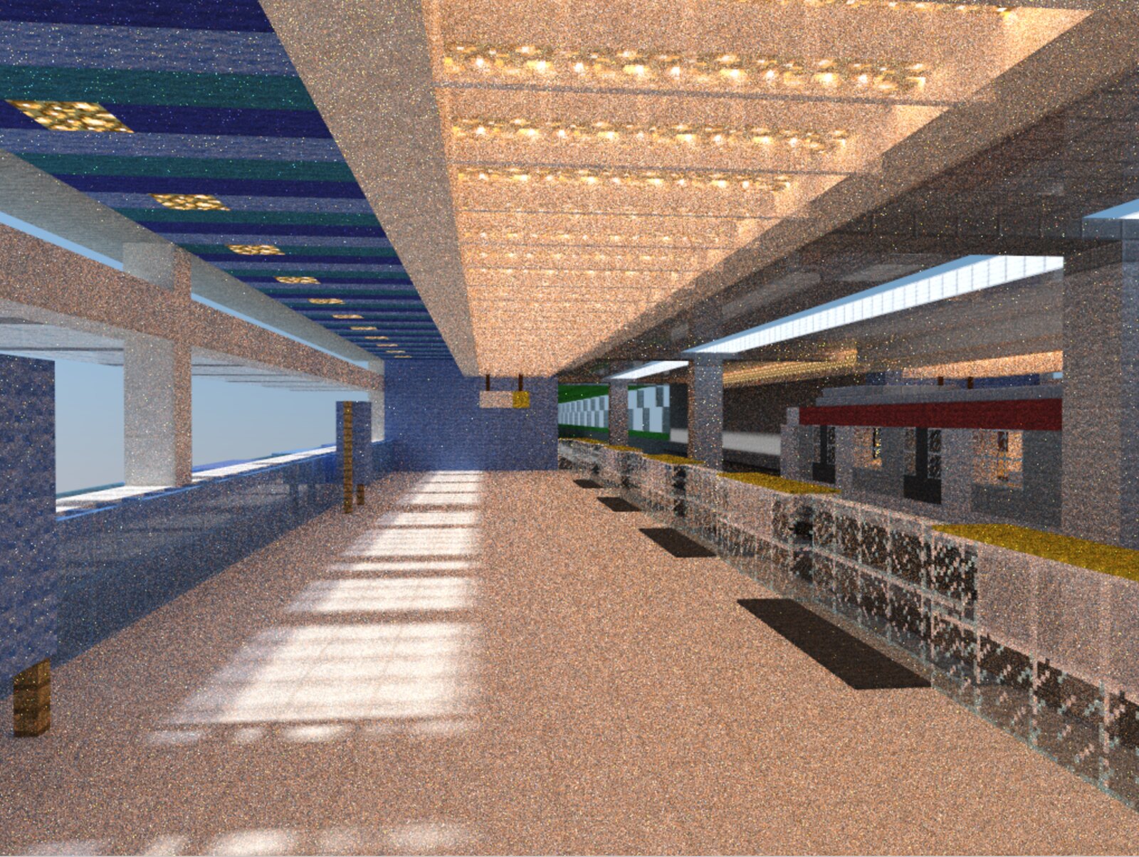 Ocean Park MTR Station (海洋公園) Minecraft Map