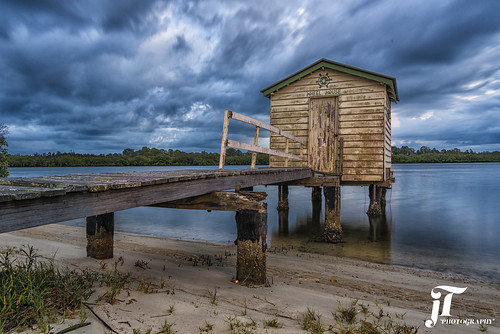 maroochydore boathouse river sand clouds trees sunshinecoast queensland nikond750