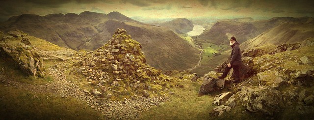 On Great Gable, Lake District, Cumbria