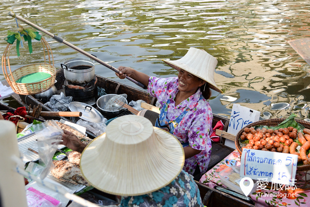 曼谷护城河水上市场Khlong Phadung Krung Kasem 26