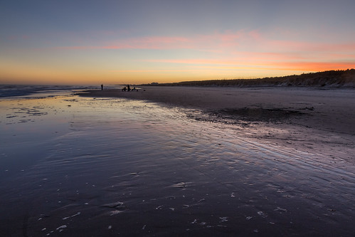 ocean sunset people beach myrtlebeach dunes southcarolina atlantic huntingtonbeachstatepark