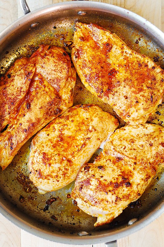 cooking chicken breast