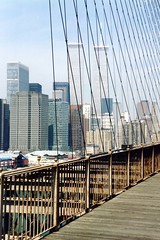 World Trade Center from the Brooklyn Bridge