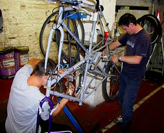 tall bike repair