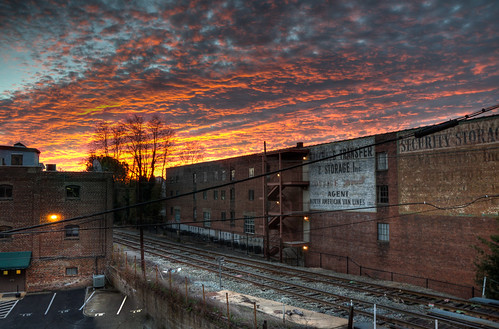 railroad sunrise virginia nikon warehouse charlottesville hdr buckinghambranch bobmical