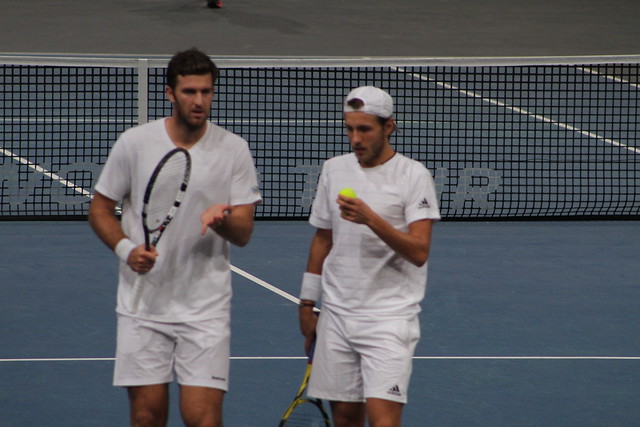 Fabrice Martin and Lucas Pouille