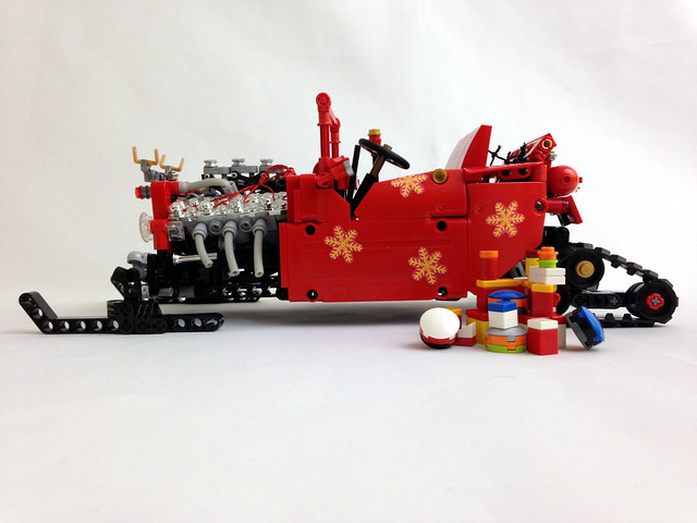 Santa's rod, LEGO RC MOC