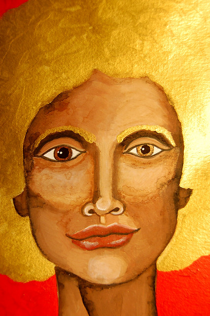 Week 51 - Painterly - Girl with Golden Hair 2