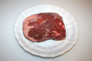 01 - Zutat Lammfleisch / Ingredient lamb meat
