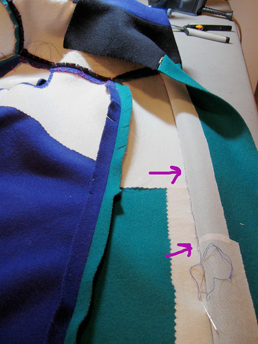 tricolor coat tacking facing2