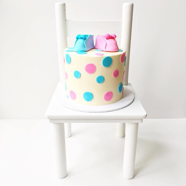 Gender Reveal Cake by The Occasional Baker - Melbourne