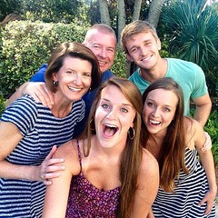 Family vacation selfie #hiltonheadisland #selfie #selfiestick #kidsarefinallystillforaphoto