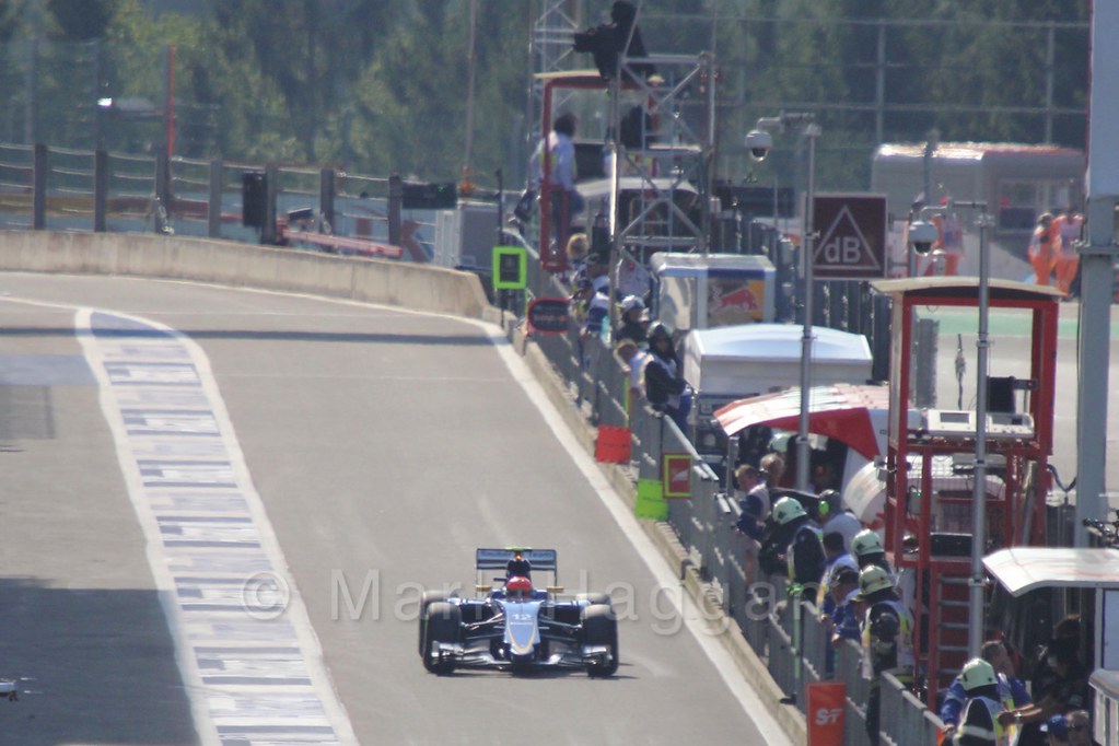 Free Practice 3 at the 2015 Belgian Grand Prix