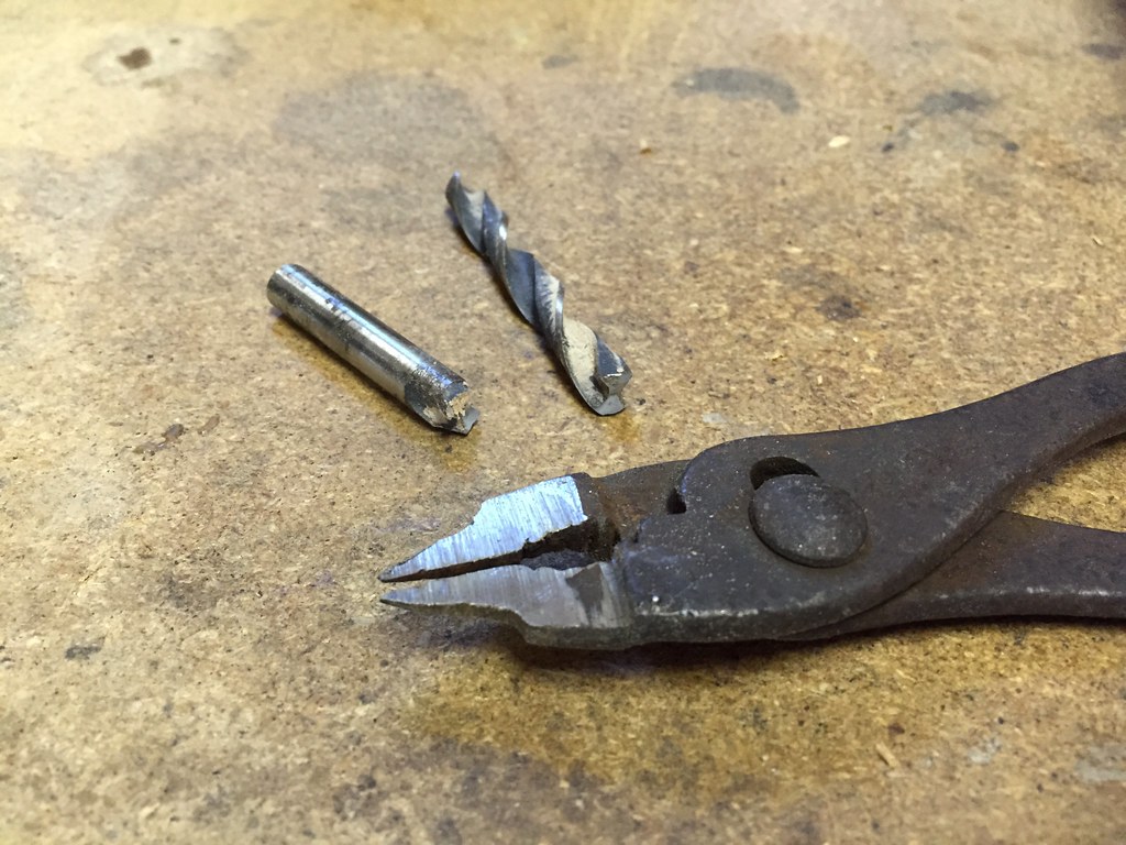 Needed needle nose pliers, so I made some