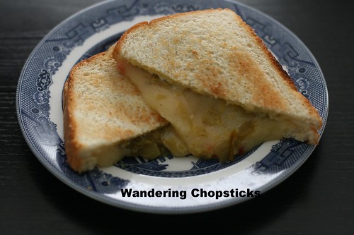 Grilled Cheese Sandwich with Hatch Green Chilies 7
