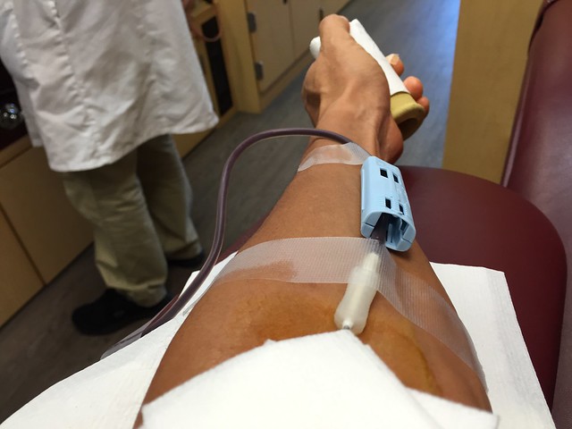 Donated whole blood