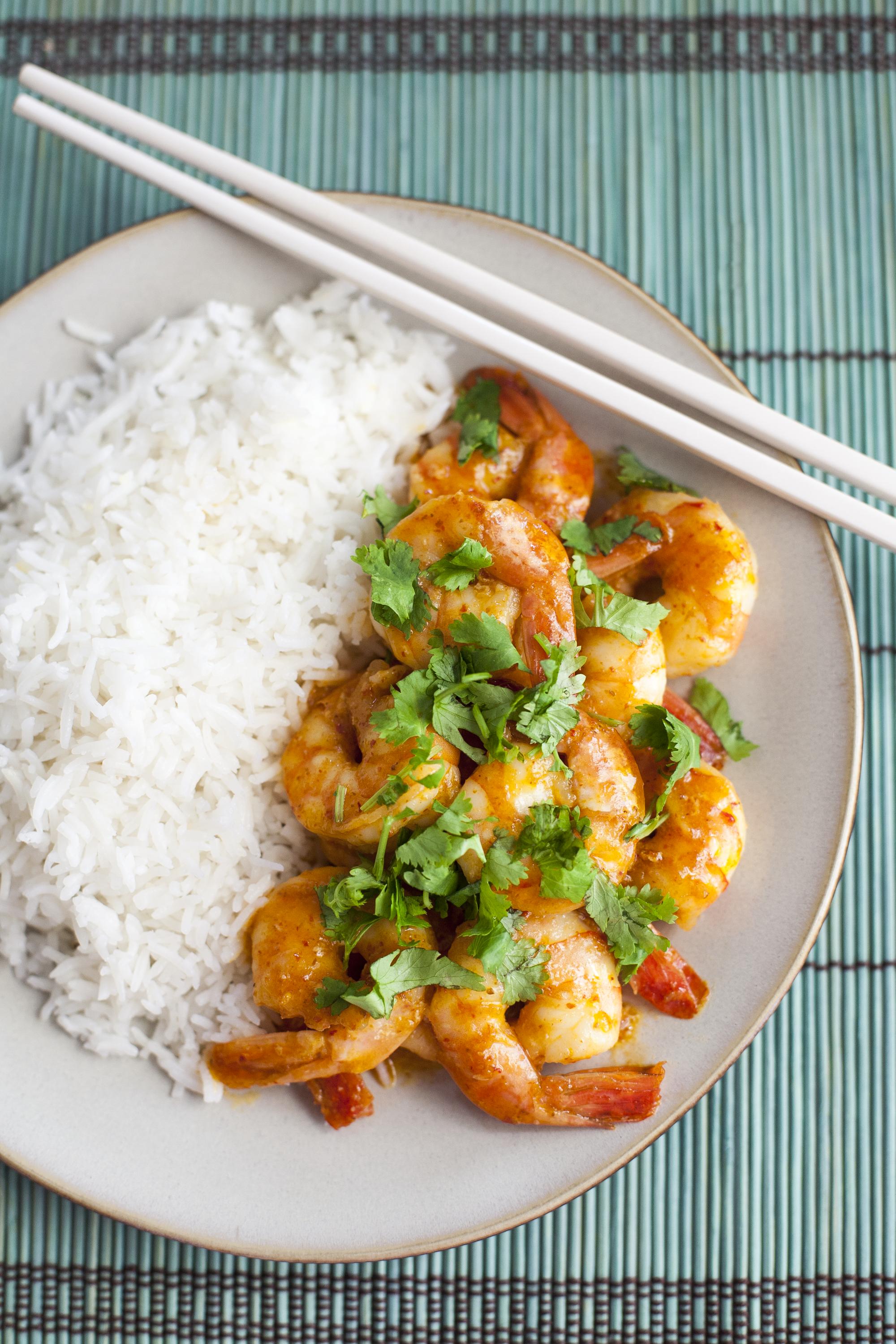 Curry Butter Shrimp | acalculatedwhisk.com