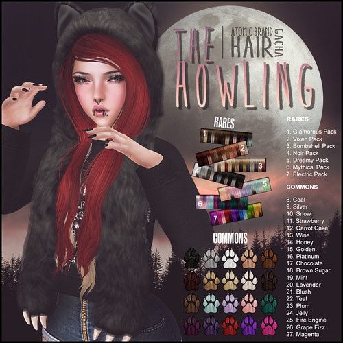 Atomic Hair @ Arcade - The Howling (key)