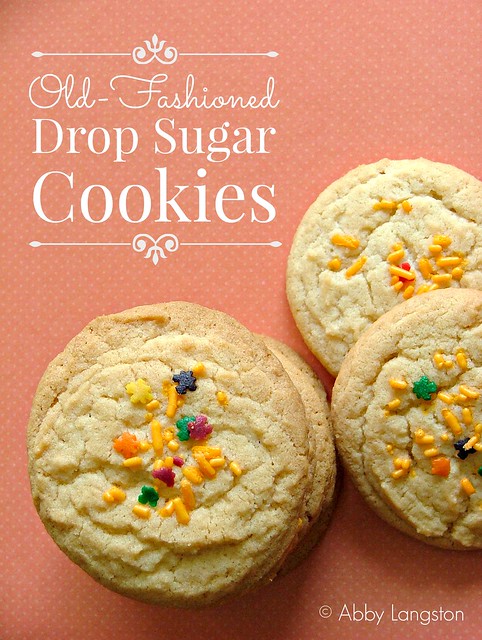 Old-Fashions Drop Sugar Cookies
