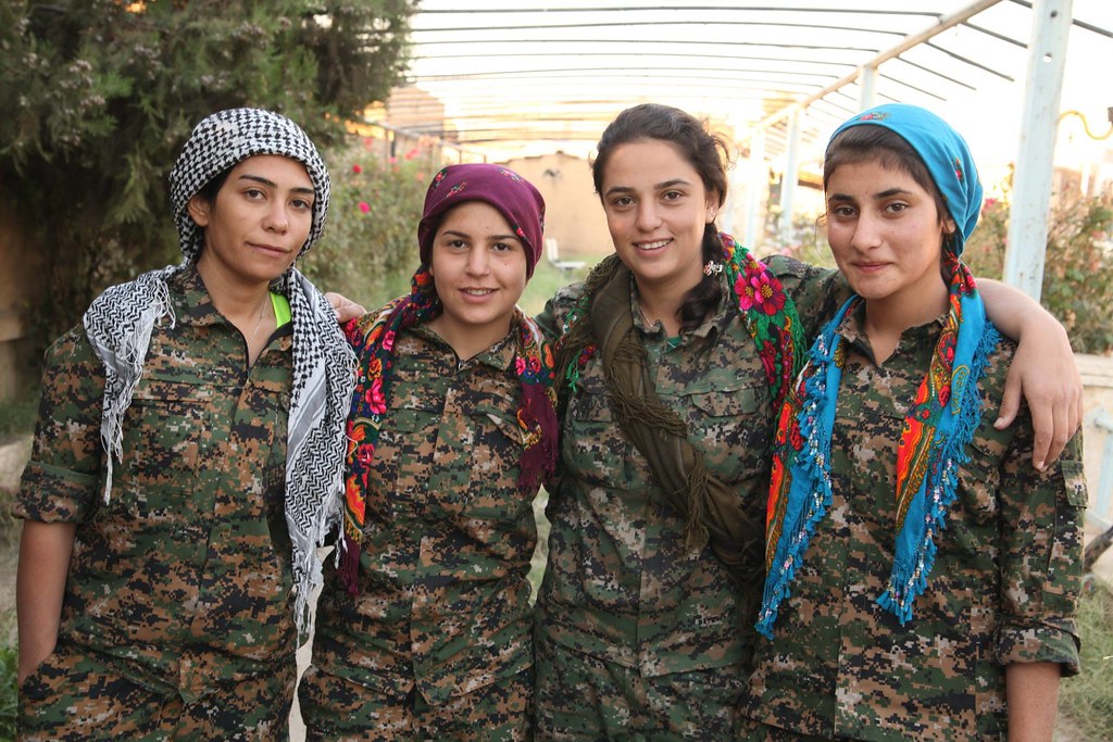 Kurdish YPG Fighters