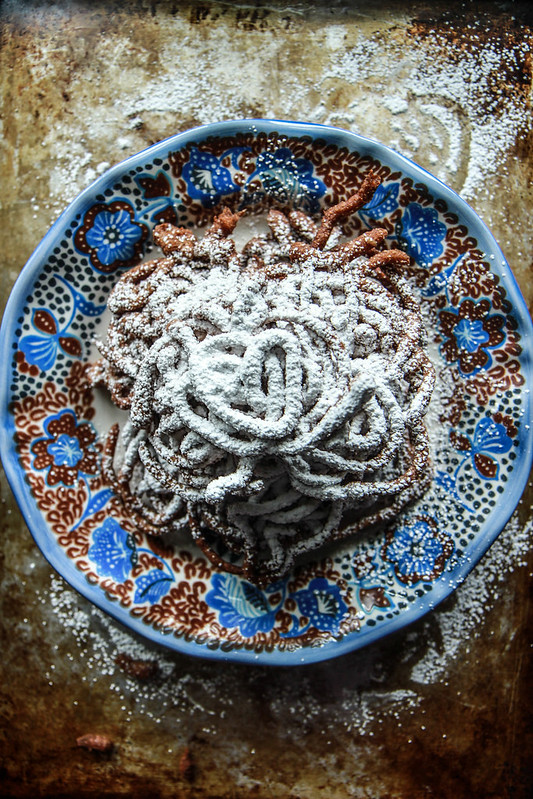 Gingerbread Funnel Cakes- GF and Vegan PHOTO 1