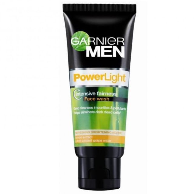 Best Men's Face Wash In India - Garnier Men Powder Light Intensive Face Wash