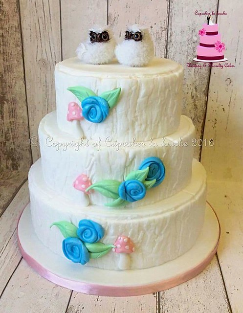 Cake by Cupcakes La Louche Wedding & Novelty cakes