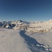 Pohled na Alpe d Huez ze Signal De l Homme
