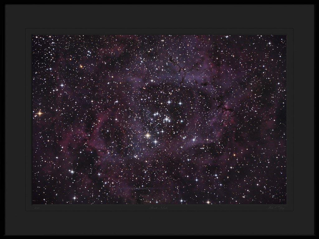 Rosette Nebula ( NGC 2237 ) - by Mike O'Day ( https://500px.com/mikeoday )