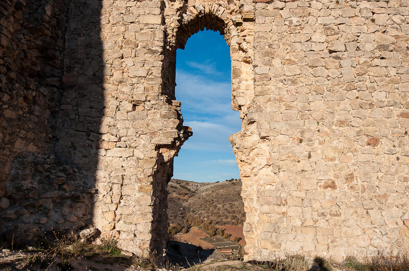 Las ruinas del Castillo de Pelegrina