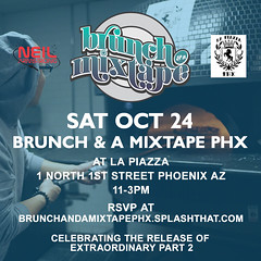 10/24 - Sat - Brunch & A Mixtape PHX