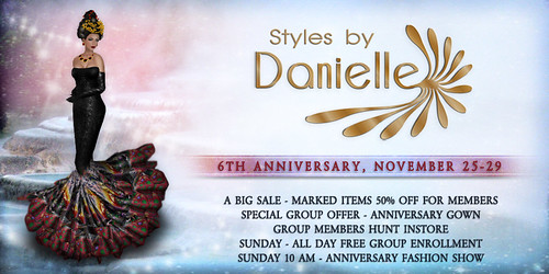 Danielle 6th Anniversary Banner