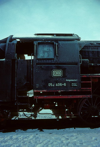 eisenbahn dampflokomotive schrott crailsheim