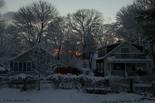 wickford rhodeisland usa sunsets snow