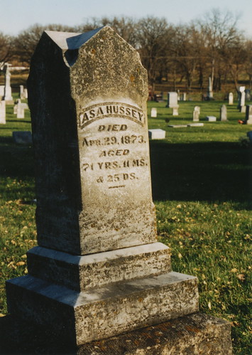 family cemetery grave iowa husseyasa