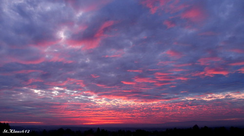 sonnenuntergang sunset wolken wolke natur cloud nature sonne sun bayern bavaria deutschland germany outdoor oberpfalz rosa pink upperpalatinate