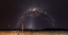 Milky Way & Zodiacal Light over Lake Dumbleyung