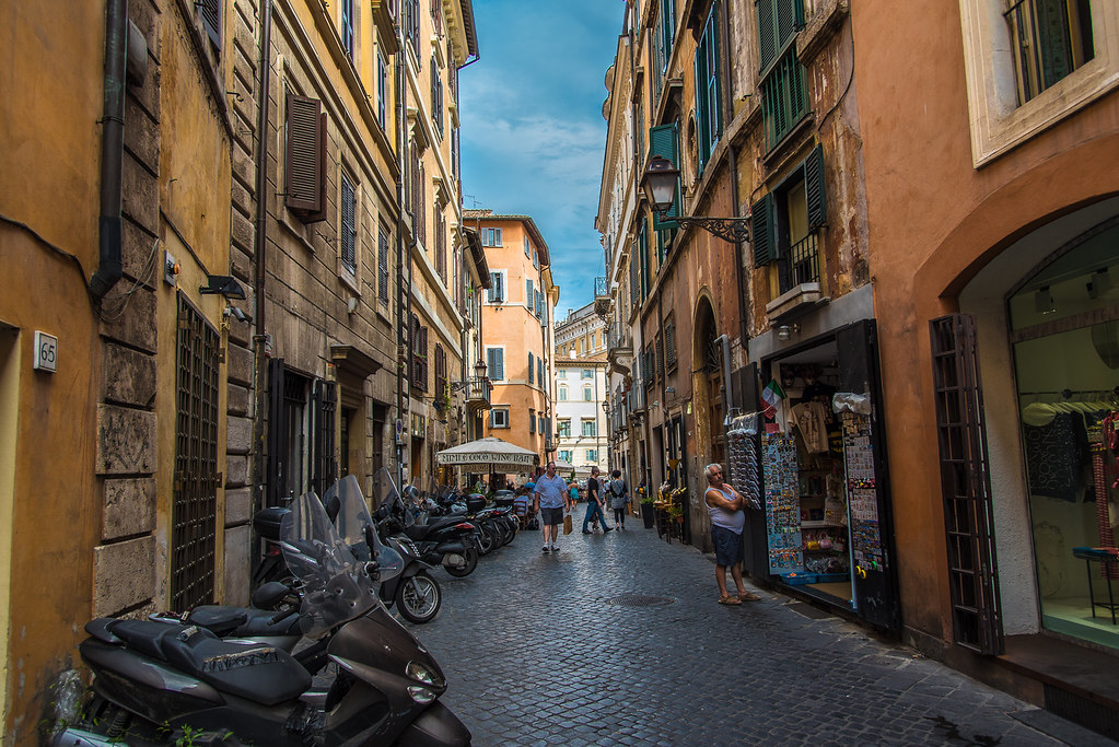 A street in Rome, Italy