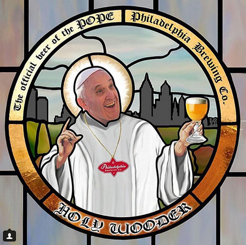 Пивовари Філадельфії зварили «Святу воду» міцністю 9,75% до візиту Папи Римського