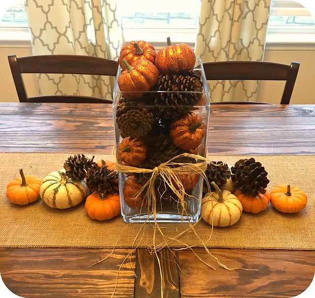 fall table no candles