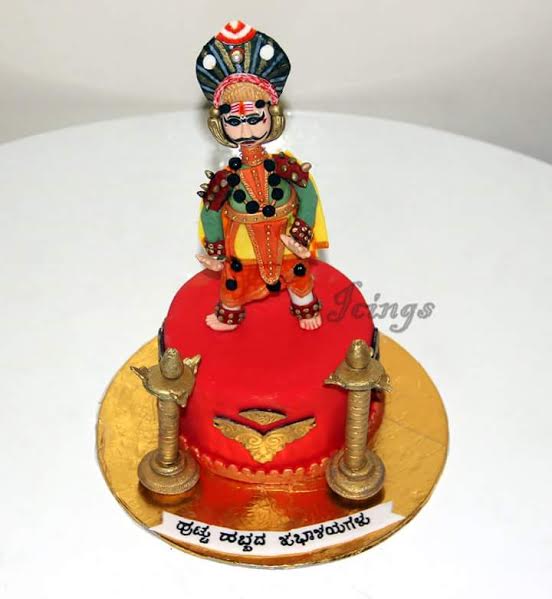 Yakshagana Cake by Ashwini Hebbar of Icings- The Cake Boutique