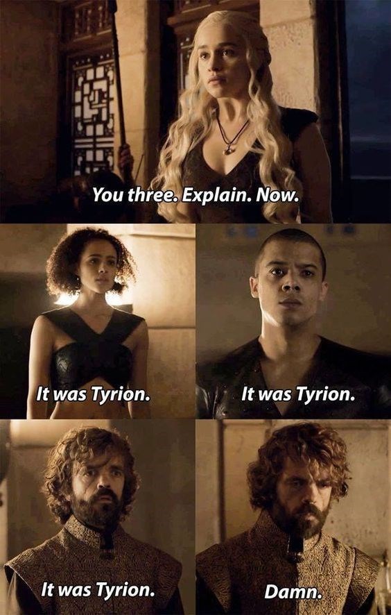 It Was Tyrion