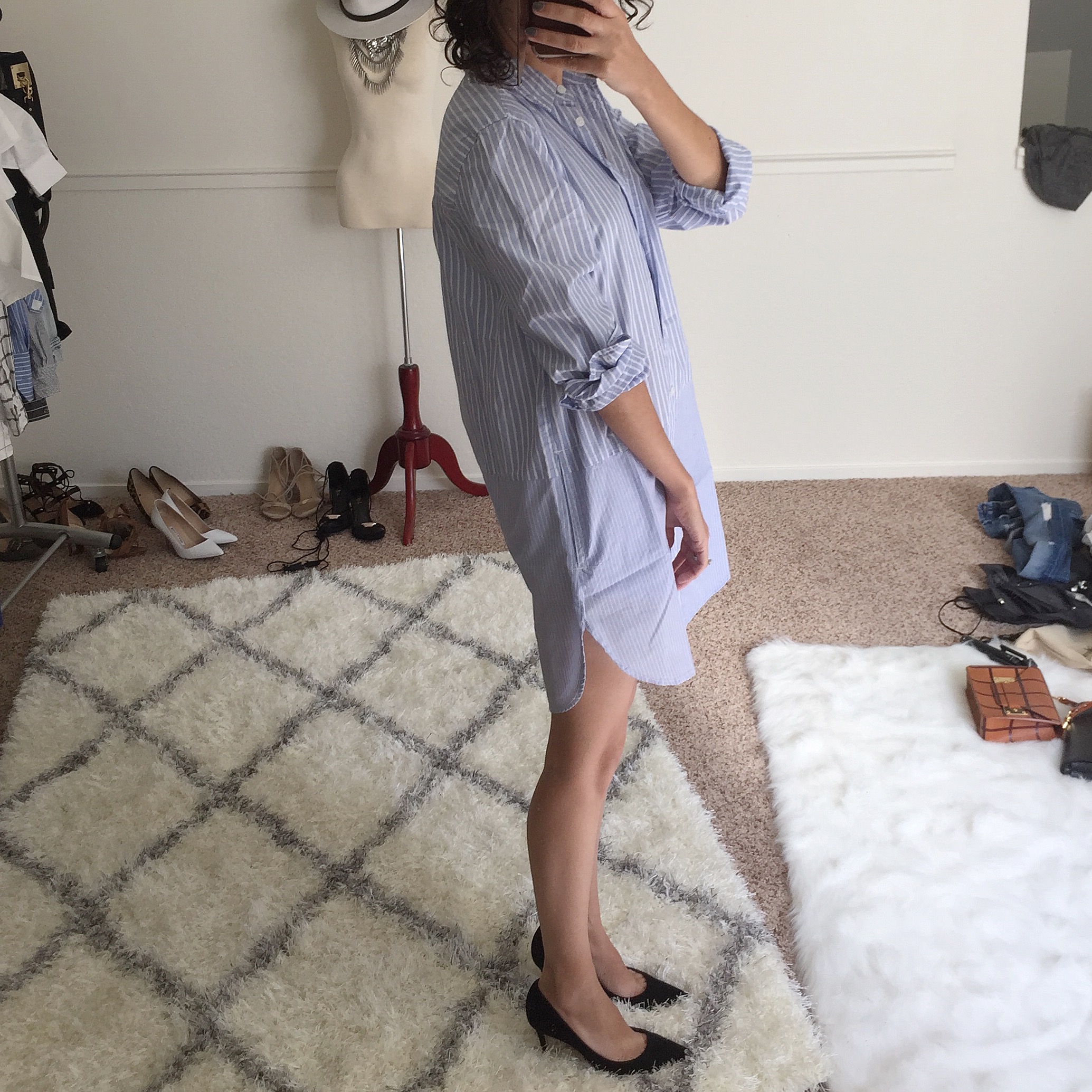 petite madewell tunic with pockets review