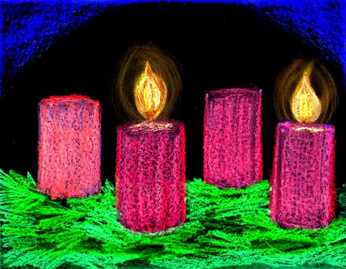 Advent Candles Week 2