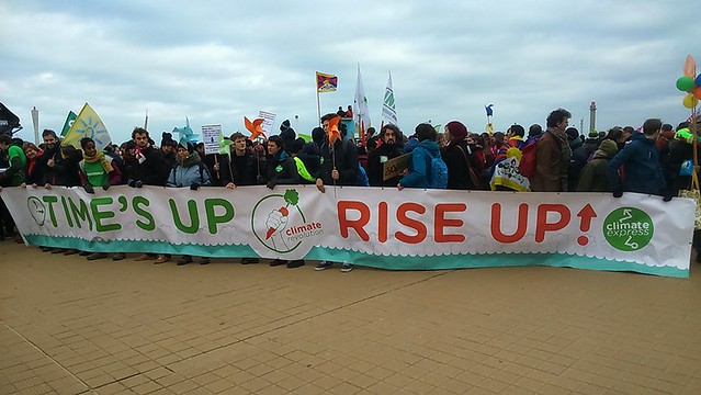 14.000 manifestants pour le climat à Ostende