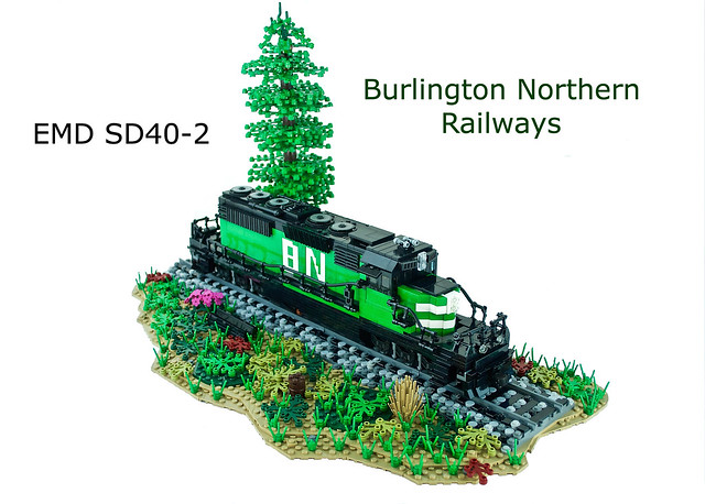 Burlington Northern EMD SD40-2